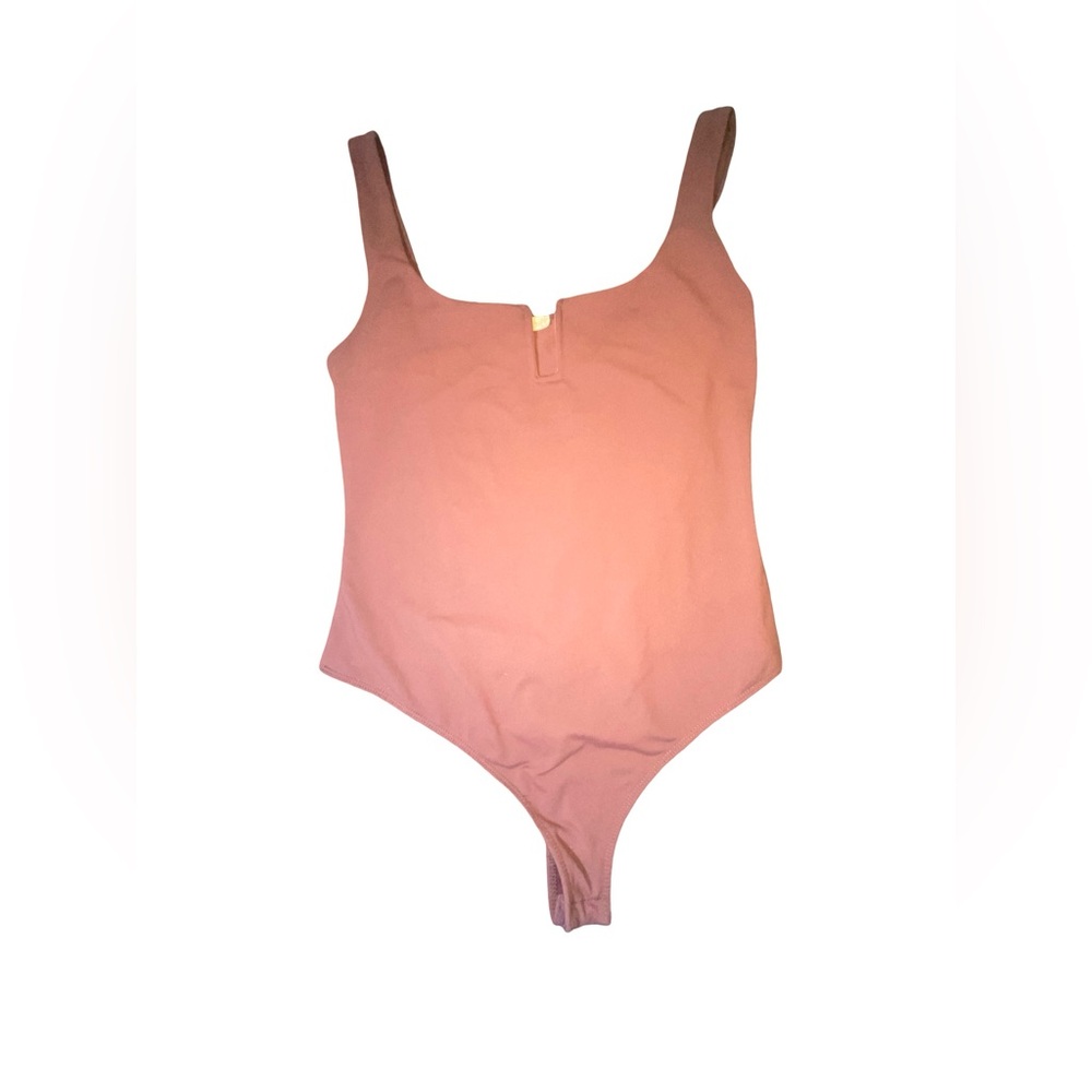 Intimately free bodysuit size M Red wine color